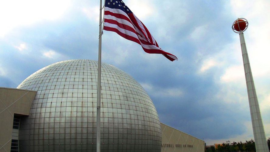 El Salón de la Fama de Baloncesto Memorial de Naismith en Massachusetts